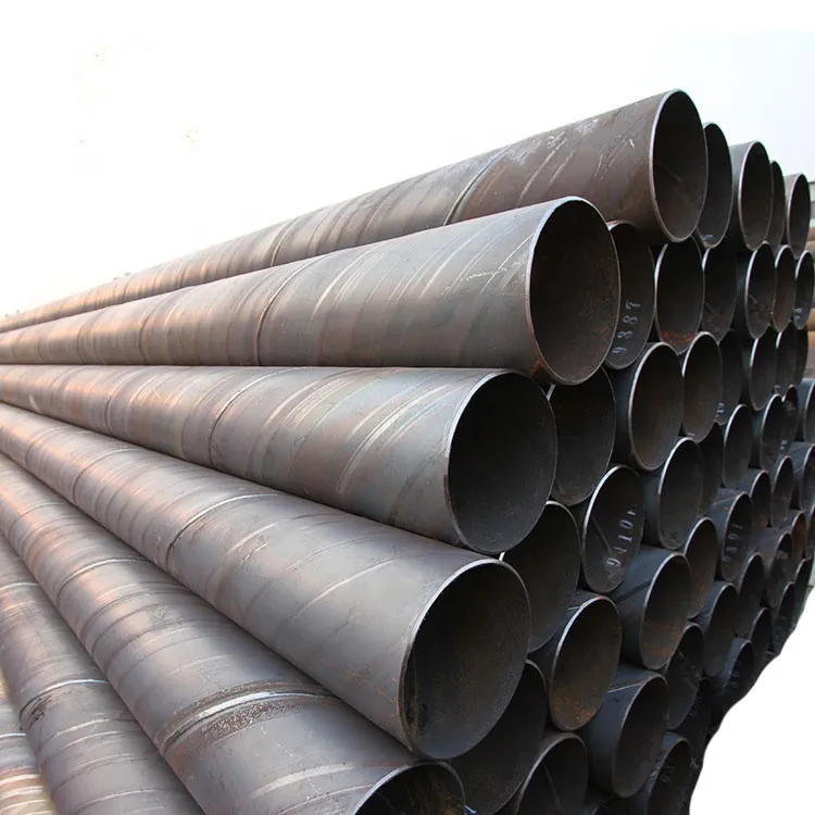 spiral welded pipes dn1400 electric helical seam welded pipe g3445 stkm12c carbon steel tubes